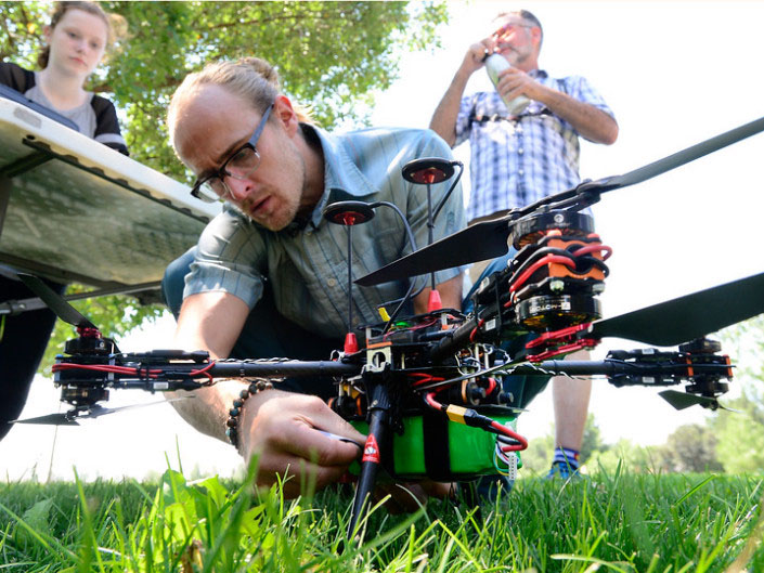 Drones Deployed to Detect Emerald Ash Borer